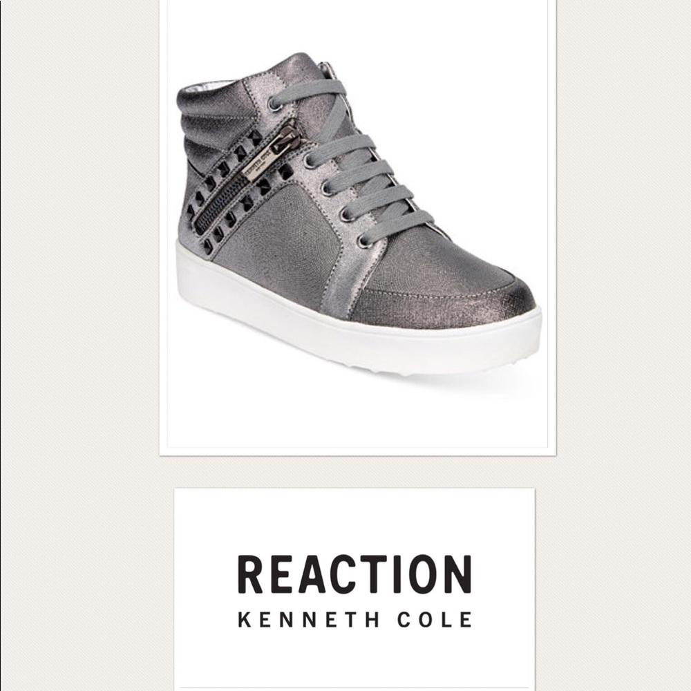Kenneth Cole “Missy zip up” sneakers